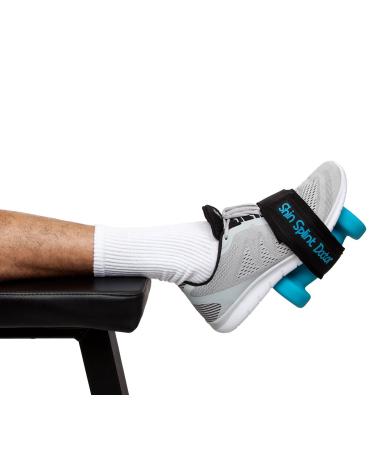 Shin Splint Doctor Strap | Fastest Shin Splint Pain Relief Guaranteed - Never Suffer Again! (Dumbbell Compatible) - Buy Online on GoSupps.com