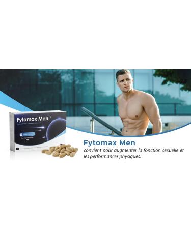 Fyto max Men Libido and Men's Reproduction Fertility Booster Food Supplement Vitamins Minerals Zinc Selenium Coenzyme Q10 Tribulus Maca Guarana - 30 Tablets - 1 Month - Buy Online on GoSupps.com