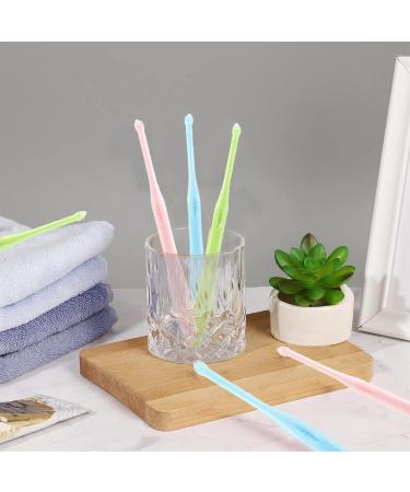 Xiwupo Small Toothbrush Set - 4 Brinted Toothbrushes for Dental Implants Braces & Effective Tooth Cleaning - Buy Online on GoSupps.com