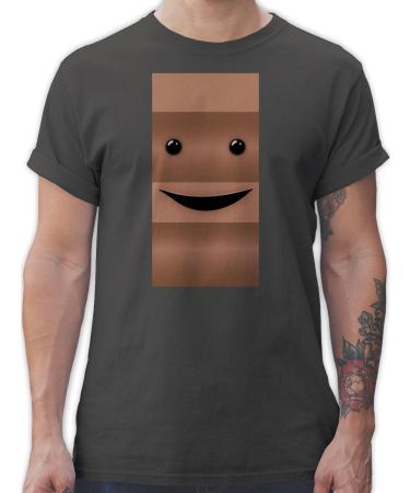 Shirtracer - T-Shirt Men - Sayings Statement with Saying - Black is colorful enough M 1 Dark Grey