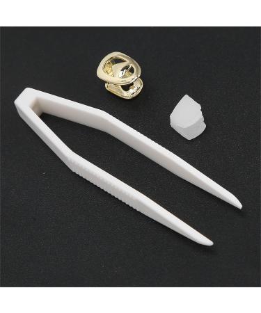 Hip Hop Teeth Decoration Teeth Brace Decoration 2 Copper Fashionable for Concert for Party(gold) - Buy Online on GoSupps.com