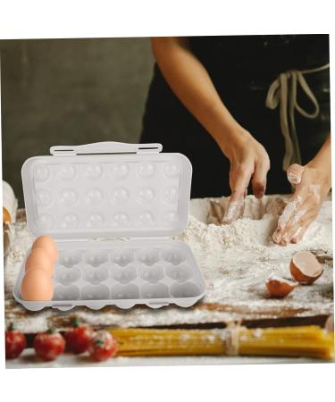 Alipis 3pcs Egg Storage Box Small Refrigerator for Room Display Egg Organizer Decorate Portable re-usable - Buy Online on GoSupps.com