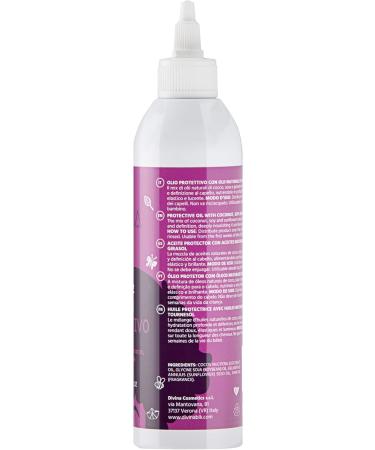 Protective oil Baby Curly for children with afro and curly hair with coconut soy and sunflower oils 100% natural (250ml) - Buy Online on GoSupps.com
