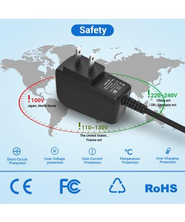 Philips Norelco HQ8505 Replacement Charger Cord - 15V 0.36A Power Cord for Electric Shaver and Beard Trimmer Series - Buy Online on GoSupps.com