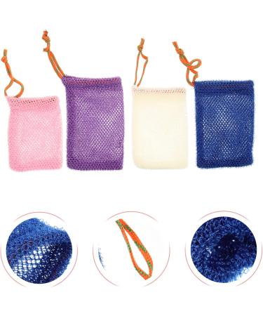 Baluue 40 Pcs Soap Bag Foaming Net Bath Soap Liquid Rack Sack Refill Bags Mesh Soap Savers Soft Soap Nylon - Buy Online on GoSupps.com