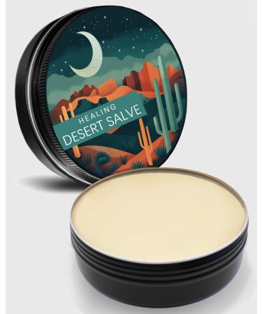Juniper Sagebrush Broomweed Balm - MADE IN USA - Desert Salve with Powerful Skin Soothing Pure Organic Juniper Sagebrush Broomweed - Locally Sourced Locally Handcrafted 1 Ounce (Pack of 1)