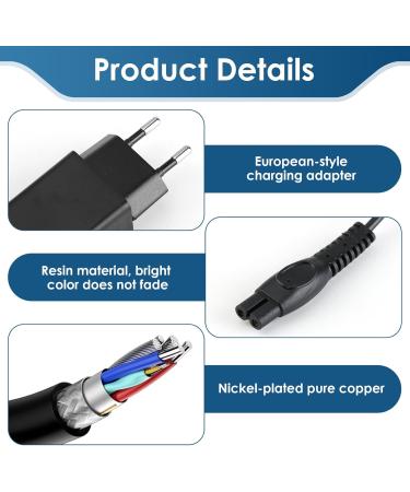 5V Chargeur Rasoir pour Philips OneBlade QP2824 QP2834 QP2734 QP2724 MG5920 MG7910 MG5910 X3001 S7887 Cordon de Chargeur avec 1m C ble de Charge USB - Buy Online on GoSupps.com