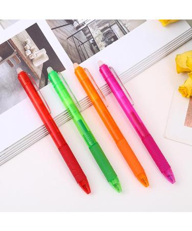 Multi-Color Erasable Gel Pens Erasable Pens Multicolor Retractable Fine Point Erasable Pens Clicker Make Mistakes Disappear (PVC in Box) - Buy Online on GoSupps.com