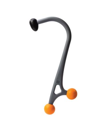 TriggerPoint AcuCurve Massage Stick Targeted Neck Back and Shoulder Massage Ergonomic Movable Design Gray 16.5"/42cm - Buy Online on GoSupps.com