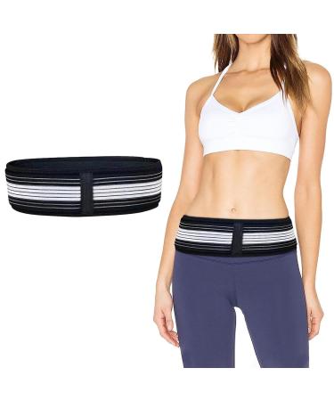 Sciatica Belt Hip Support for Women Sciatica Pain Relief Back Support Belt for Women Lower Back Support for Women for Lower Back Si Joint Pelvic Hip and Sciatic Pain Maternity Pregnancy (Black)