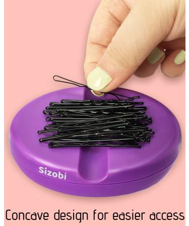 Sizobi Magnetic Bobby Pin Holder with 20 Pins and Storage Box - Sewing and Paper Clip Organizer - Buy Online on GoSupps.com