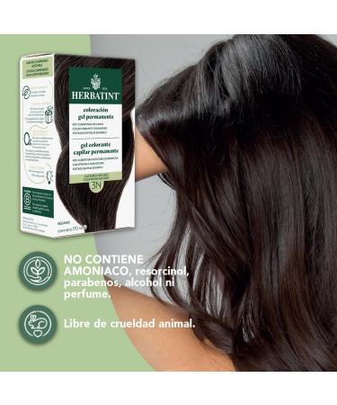  Herbatint Herbatint Permanent Hair Dye 3N Dark Brown 170 ml | Ammonia-free 100% gray coverage | Dermatologically tested with 8 natural extracts - Buy Online on GoSupps.com