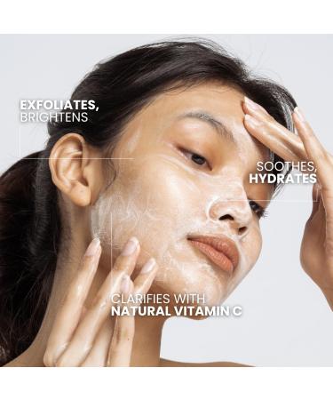 BERLET M.D. Mint Exfoliating Facial Polish Gentle Sugar-Based Face Scrub with Apricot Oil Aloe Vera & Green Tea Deep Cleansing & Smoothing Vegan For All Skin Types 120ml - Buy Online on GoSupps.com