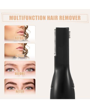 VOCOSTE Eyebrow Trimmer for Women | Painless Facial Hair Remover | USB Rechargeable Razor for Lips Chin Cheek | Shop Internationally - Buy Online on GoSupps.com