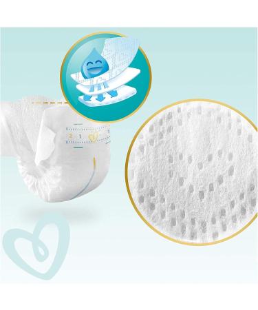 Pampers Baby Diapers Size 1 (2-5kg) - 26 Pieces Premium Protection & Softest Comfort | International Shipping Available - Buy Online on GoSupps.com