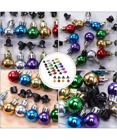 SOIMISS 16 Pieces Beard Ornaments - Small Bell Clips & Christmas Hair Balls for Festive Beard Styling - Buy Online on GoSupps.com