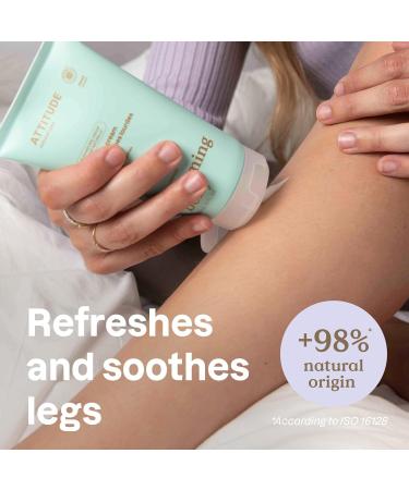 ATTITUDE Pregnancy Tired Legs Cream - EWG Verified Vegan Maternity Relief Soothing Mint 5 Fl Oz - International Shipping - Buy Online on GoSupps.com