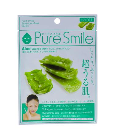 Pure Smile Pure Smile Essence Mask - Aloe For Women 0.8 oz Mask