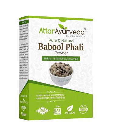 ORGANIZE Attar Ayurveda Babool Phali Powder for Joint Pain 250g