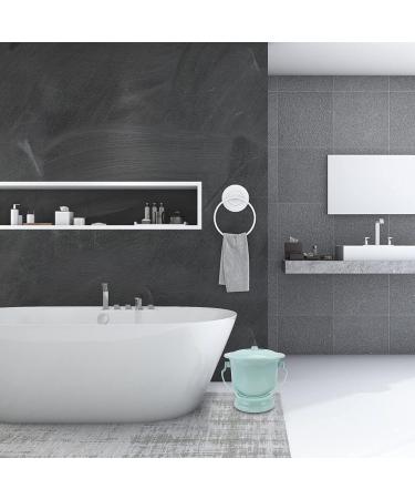 Urinating Potty with Lid Handle Thickened Portable Household Urinal with Lid Urine Pots Urine Bucket Potty Urinal Bottle for Home Outdoor Travel Camping-Blue - Buy Online on GoSupps.com