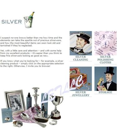Buy Town Talk Original Anti-Tarnish Silver Polishing Cleaning Cloth | 125mm x 175mm | International Shipping Available - Buy Online on GoSupps.com