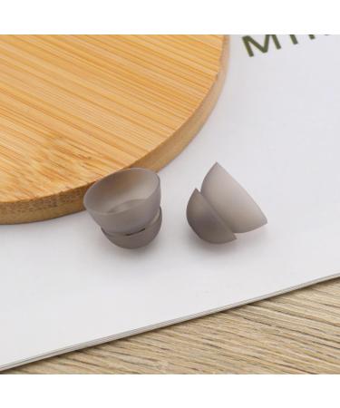 Buy 6 Pairs Black Hearing Aid Domes - Soft Silicone Double Layer Ear Tips for Audiphones | Small Medium & Large Sizes Available - Buy Online on GoSupps.com