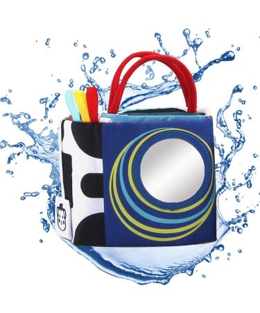 BAOK Baby Book | Soft Fabric Contrasting Sensory Toy for Early Learning | Washable & Foldable Activity Book for Infants - Buy Online on GoSupps.com