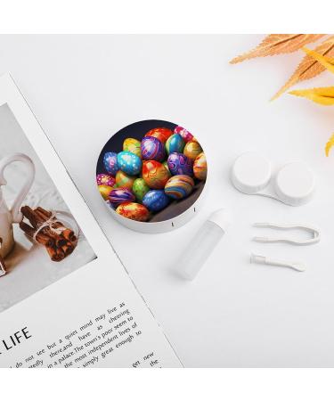 Buy Easter Eggs Print Contact Lens Case | Travel Box & Care Box for Lens | International Shipping - Buy Online on GoSupps.com