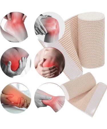 Compression Bandage Wraps Pack of 5 - Self-Adhesive Stretchable Elastic Bandages for Sports Protection - 6 Inch for Wrist & Ankle Sprains Swelling Relief - Buy Online on GoSupps.com