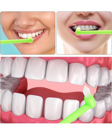 Shop Sibba Fragrant Toothbrush Set - 2 Soft Tuft Orthodontic Brushes in Blue & Green for Detail Cleaning - International Shipping Available! - Buy Online on GoSupps.com