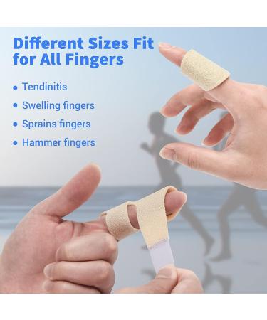 GINTRON Trigger Finger Splints - Individual Finger Braces for Broken Fingers - 3 Pieces - Buy Online on GoSupps.com