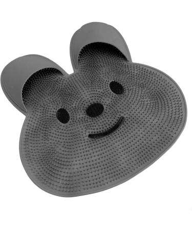 Silicone Foot Rubber Mat for Tired Feet Relieves Fatigue Exfoliates Skin & Massages in Shower - Gray - Buy Online on GoSupps.com