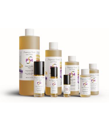 Baby Powder Musk Fragrance Oil - 3 Bottles 0.33 Fl Oz Glass Roll On (10ml) 0.33 Fl Oz (Pack of 3) - Buy Online on GoSupps.com