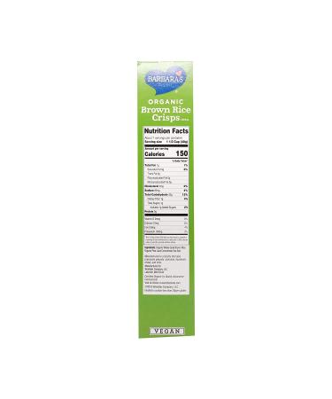 Barbara's Bakery Organic Brown Rice Crisps Cereal - 10 oz | Gluten-Free & Nutritious - Buy Online on GoSupps.com