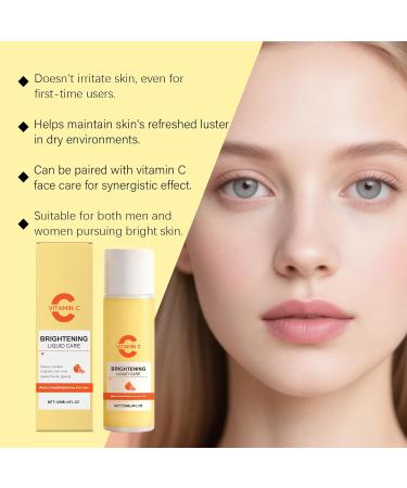 homomdy Vitamin C Brightening Face Serum Antiaging Moisturizing Vitamin C Serum Smooth Fine Lines and Skin Texture Even Uneven Skin Tone Improve Smoothness Whitening and Hydration 1pcs - Buy Online on GoSupps.com