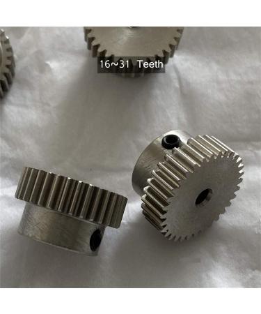 Yulixia Premium Stainless Steel Tooth Wheels - 2 Pieces 0.5m 16-31 Teeth 5mm Hole Diameter 26 Teeth for Superior Transmission - Buy Online on GoSupps.com