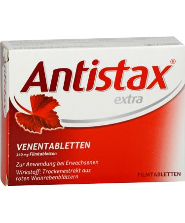 Buy Antistax Extra Vein Tablets 30 Hours - Best Price & International Shipping - Buy Online on GoSupps.com
