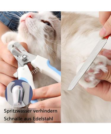 Buy CybgQP PET Claw Scissors Set for Dogs & Cats | Includes Nail Clippers Claw File & Flea Comb | Perfect for Rabbits & Small Pets - Buy Online on GoSupps.com