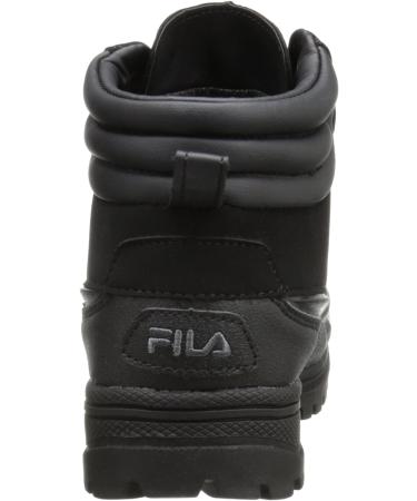Fila Weathertec Hiking Shoe - Little Kid (4-8 Years) Size 1 Black/Black/Black - Buy Online on GoSupps.com