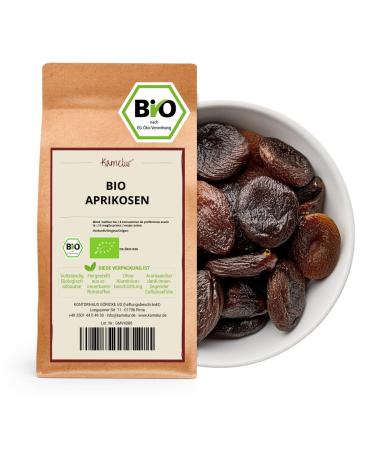 Kamelur Organic dried apricots without additives unsulphurized and unsweetened soft fruits 1 kg (Pack of 1)