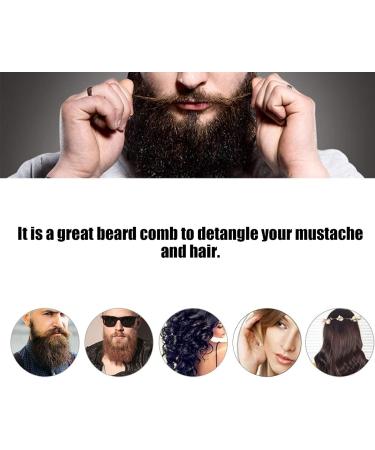 Peigne de poche pliant pour hommes paquet de 2 peignes lisser dents fines pour le toilettage quotidien la barbe ou la moustache - Buy Online on GoSupps.com