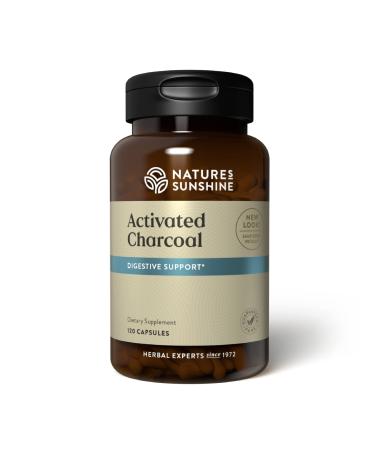 Nature's Sunshine Activated Charcoal 120 Capsules
