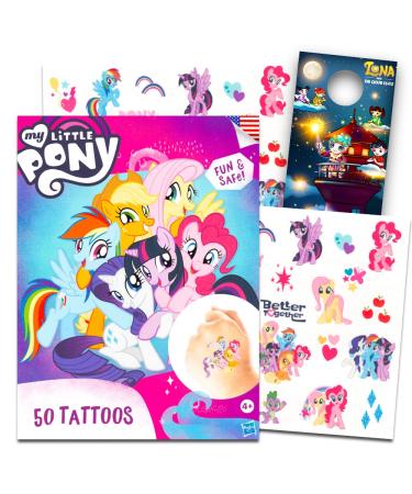 Savvi Disney Temporary Tattoos for Kids (My Little Pony)