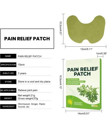 Buy Kaluofan 30PC Pain Relief Patch - Effective Knee & Back Pain Relief with Wormwood Heat Technology - Buy Online on GoSupps.com