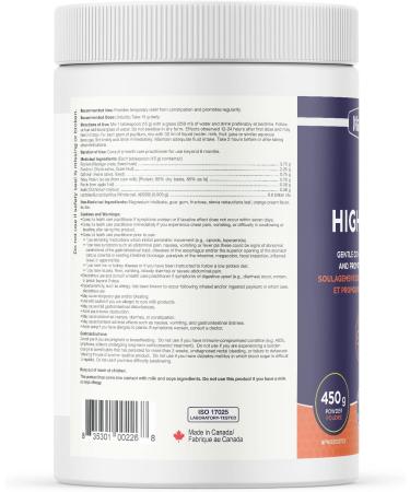 Maxion High Fibe Fibre Supplement that Provides Temporary Relief from Constipation 450g Powder - Buy Online on GoSupps.com