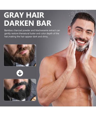 Buy Natural Black Soap Shampoo Bars for Gray Hair - 3PCS Gray Reverse Bar | Unisex Formula | International Shipping - Buy Online on GoSupps.com