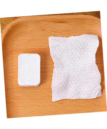 Buy Cotton Makeup Removal Pads | Compressed Non-Woven Powder Puff & Sponges | Travel-Friendly White Face Pads - Buy Online on GoSupps.com