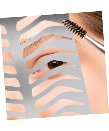 Beavorty Brow Mold Eyebrow Template Mold Eyebrow Makeup Stencil Eyebrow Draw Board Eyebrow Trimming - Buy Online on GoSupps.com