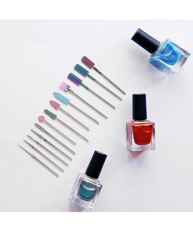FRCOLOR 1 Nail Drill Set Nail Polishing Bits Ceramic Nail Bits Acrylic Nail Drill Bits Manicure File Bit Nail Cleaner Tool Nail Tool Manicure Drill Bit Colorful Appendix Ceramics To Rotate - Buy Online on GoSupps.com
