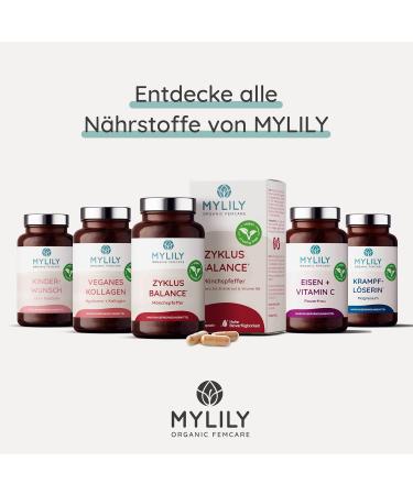 MyLILY Thyroid Power - Vegan Thyroid Support with Iodine Selenium & Folate for Fertility | 90 Vegetarian Capsules - Buy Online on GoSupps.com